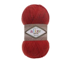 ALIZE Cotton Gold Tweed 243 - червоний 